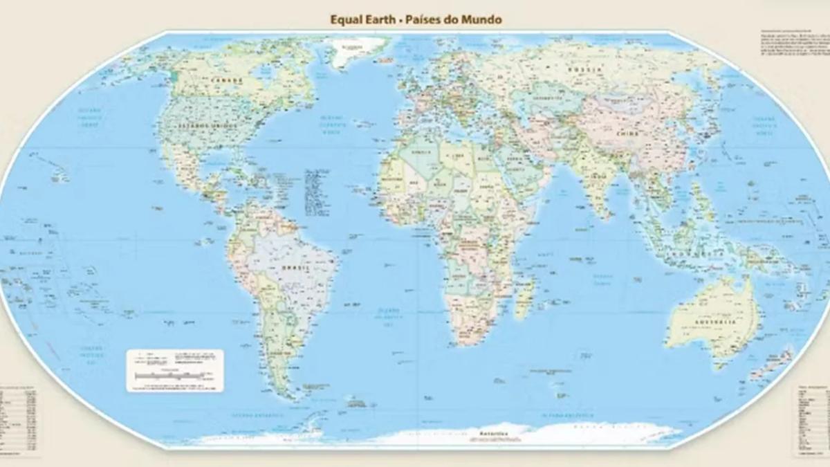 ONU aprova novo mapa-múndi para corrigir tamanho da África