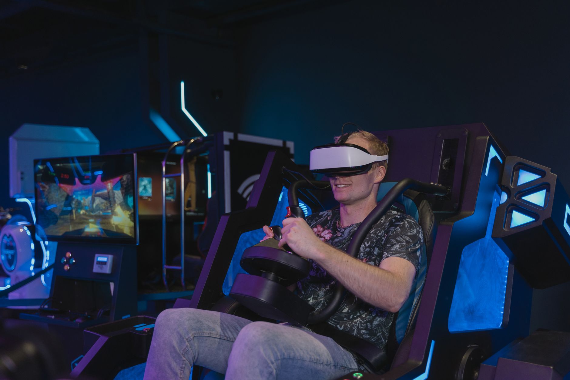 Atração com kart e realidade virtual em Guarulhos fatura alto