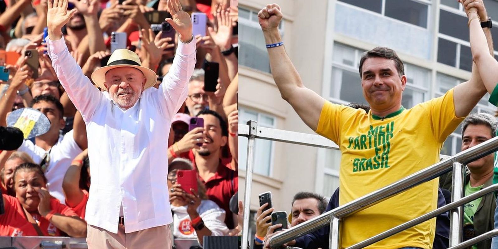 Disputa presidencial ganha as ruas do país com largada oficial