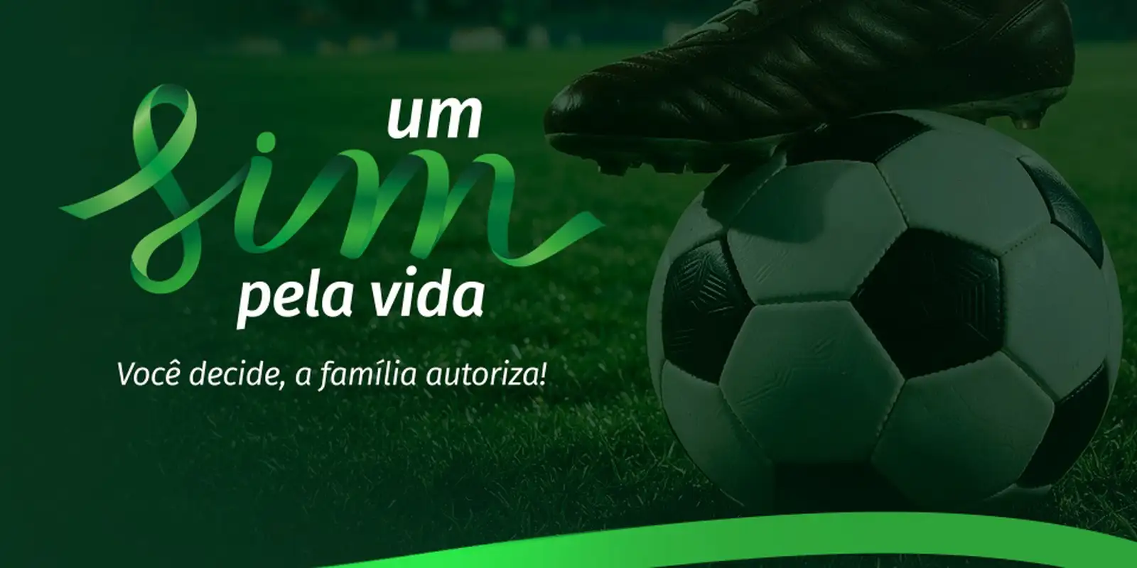 Futebol nacional entra em campo para alertar sobre doação de órgãos