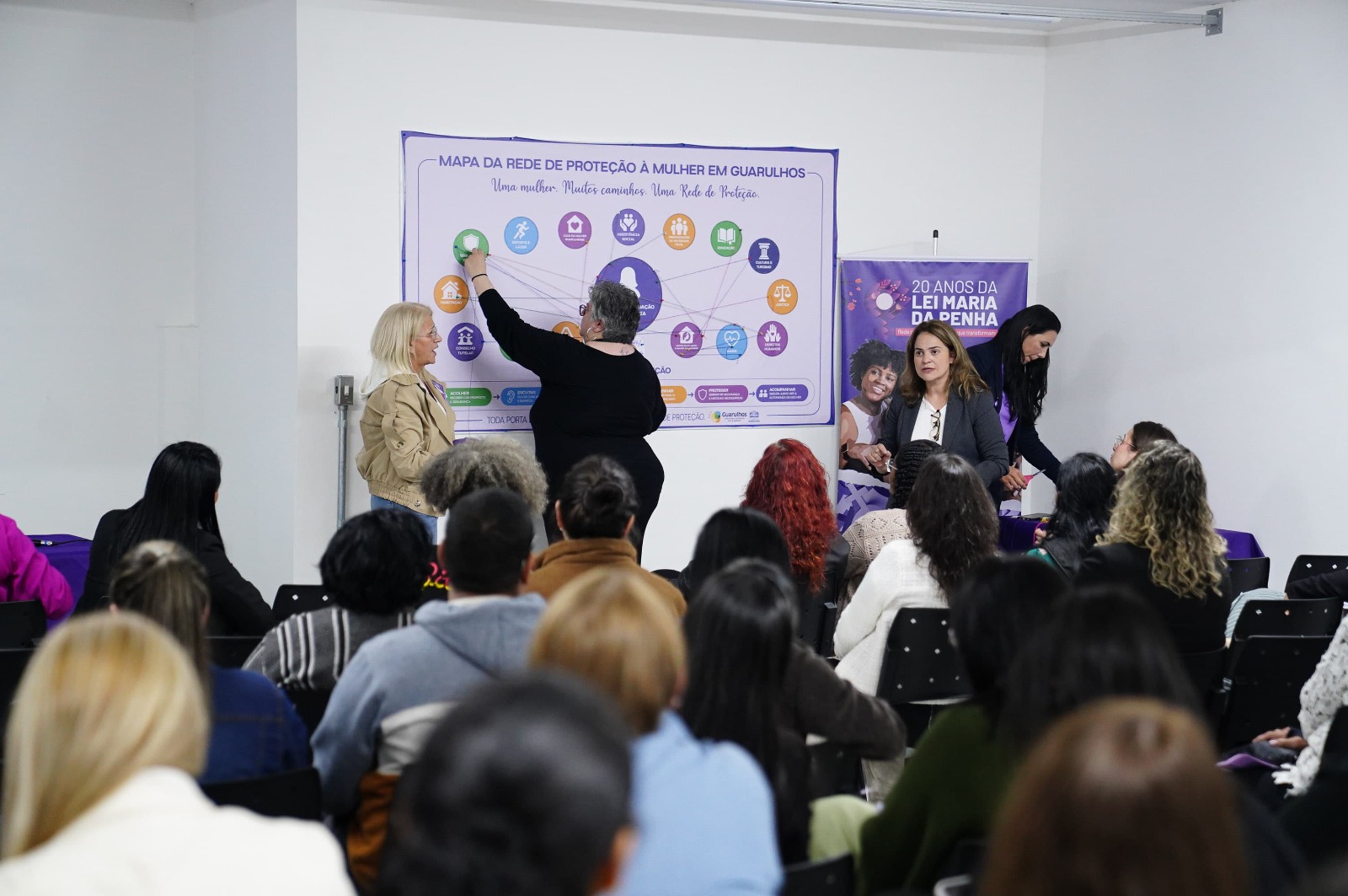Guarulhos debate duas décadas da Lei Maria da Penha em evento