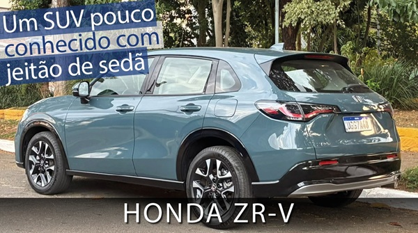 Honda ZR-V 2026 chega por R$ 214.500 buscando seu espaço