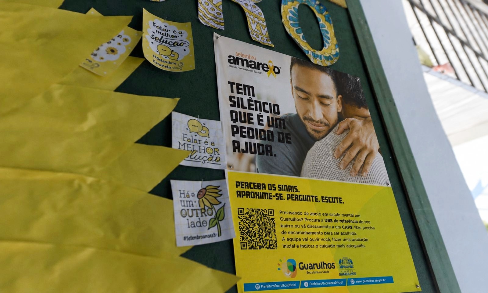 Setembro Amarelo em Guarulhos: saúde mental em foco